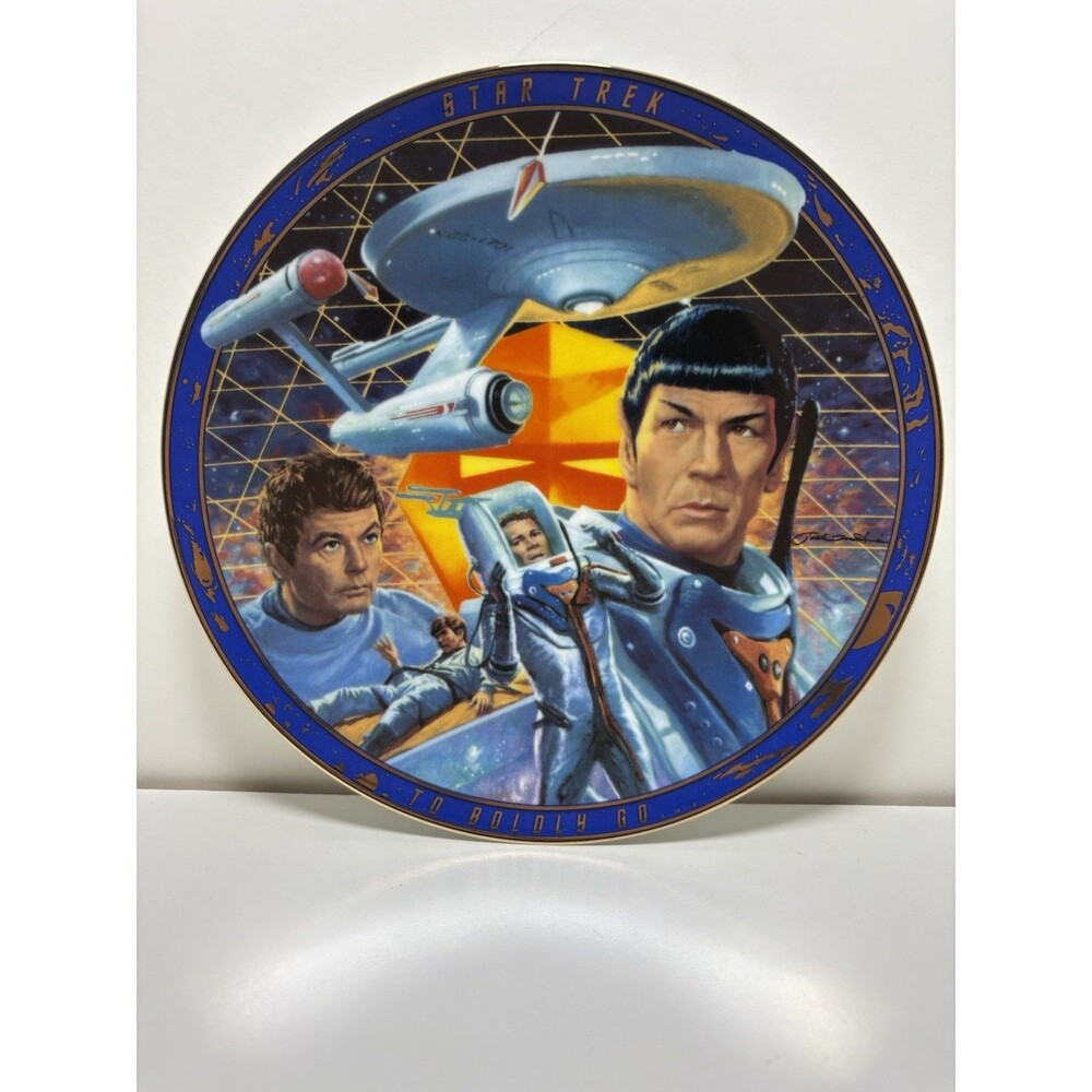Star Trek “The Tholian Web” Hamilton Collection Plate 1996 – Limited Edition